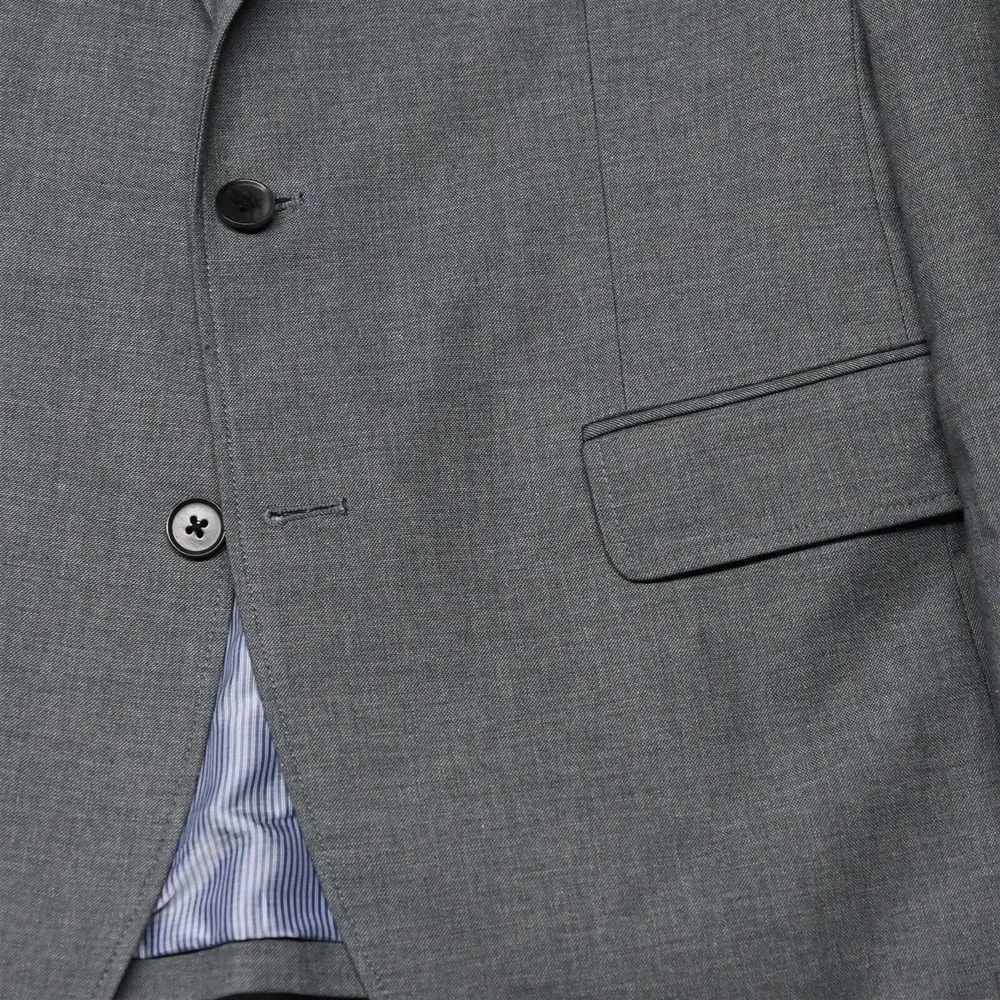 Banana Republic‎ 40S Gray Tailored Slim 969649 Suit Jacket Sport Coat